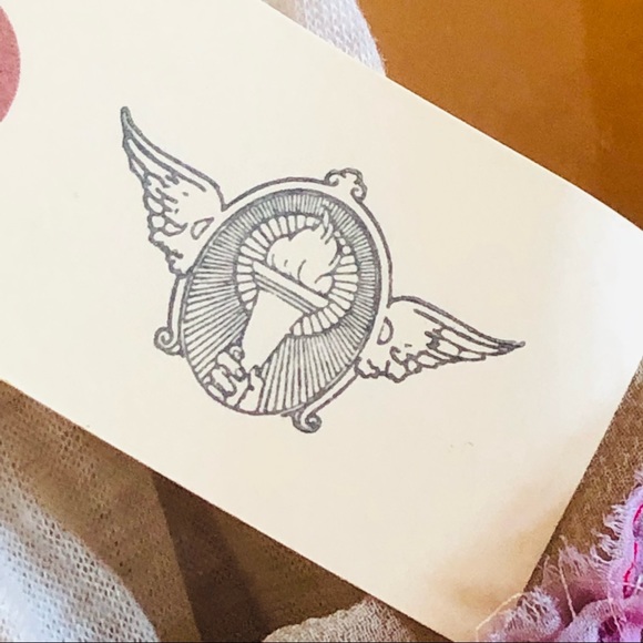 Upcycled Burning Torch Silk and Sequin Vintage Halter Top with Leather Straps - Picture 13 of 16